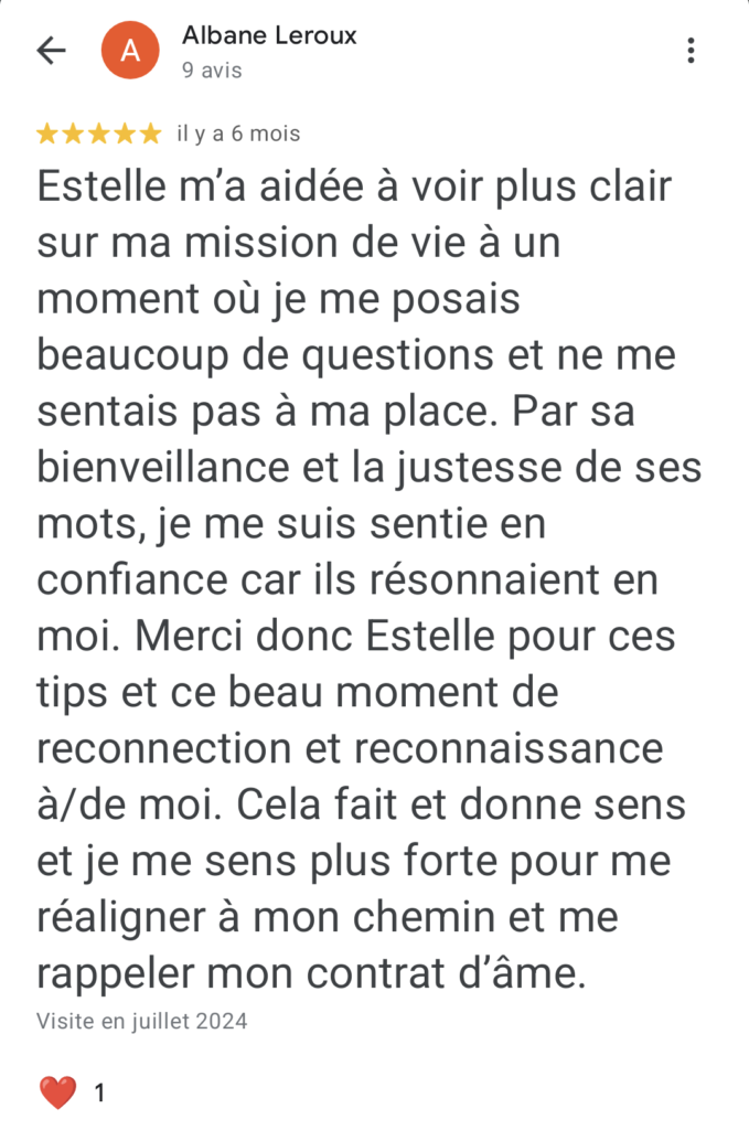 Témoignage guidance médium hypnose deepli à toulouse